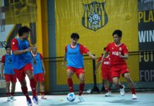 Mantap! 100 Persen Siap, Timnas Futsal Indonesia Gelar Latihan Perdana ke Spanyol 2026 Skuad Timnas Futsal Indonesia menjalani sesi latihan perdana di lapangan dengan pengawasan ketat tim pelatih jelang keberangkatan ke Spanyol.