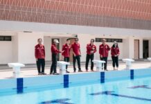 Jajaki Kolaborasi dengan Surya Inspirasi School, KONI Kabupaten Kediri Bidik 5 Besar Porprov Jatim Pengurus KONI Kabupaten Kediri melihat sejumlah fasilitas olahraga milik Surya Inspirasi School Kediri.