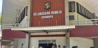Porprov Jatim 2027: PB Porprov Tinjau Kelaikan Venue Pemkot Surabaya Pengurus Besar Porprov Jatim meninjau Gelanggang Remaja dan fasilitas olahraga Pemkot Surabaya lainnya untuk persiapan Porprov Jatim X 2027.