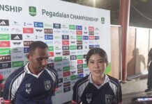 Bermain 10 Orang, Persipura Sabet 3 Poin Krusial di Surabaya, Ini Kata Eveline Manajer Persipura Eveline Sanita Injaya memberikan keterangan usai memenangi laga tandang.